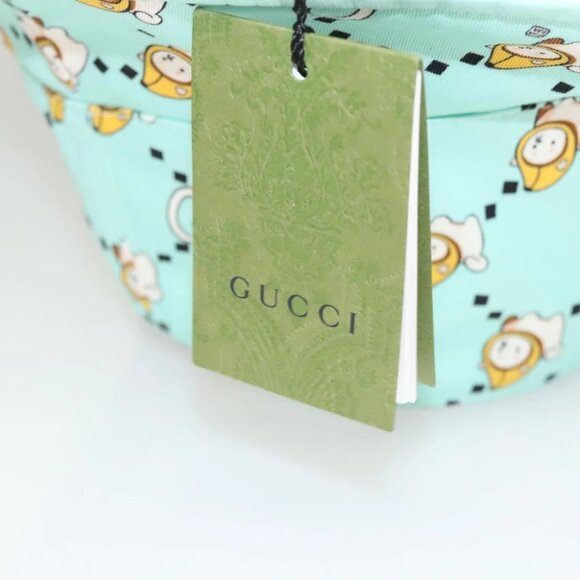 GUCCI Cap Canvas M Light Green - Picture 15 of 15